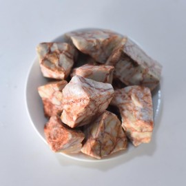 Erliway 1.25-2" Rhodochrosite Raw Crystals, Natural Rough Rhodochrosite Stone, Healing Raw Stones for Fountain Rock, Home Decor Meditation Energy Balancing Wire Wrapping Wicca & Reiki