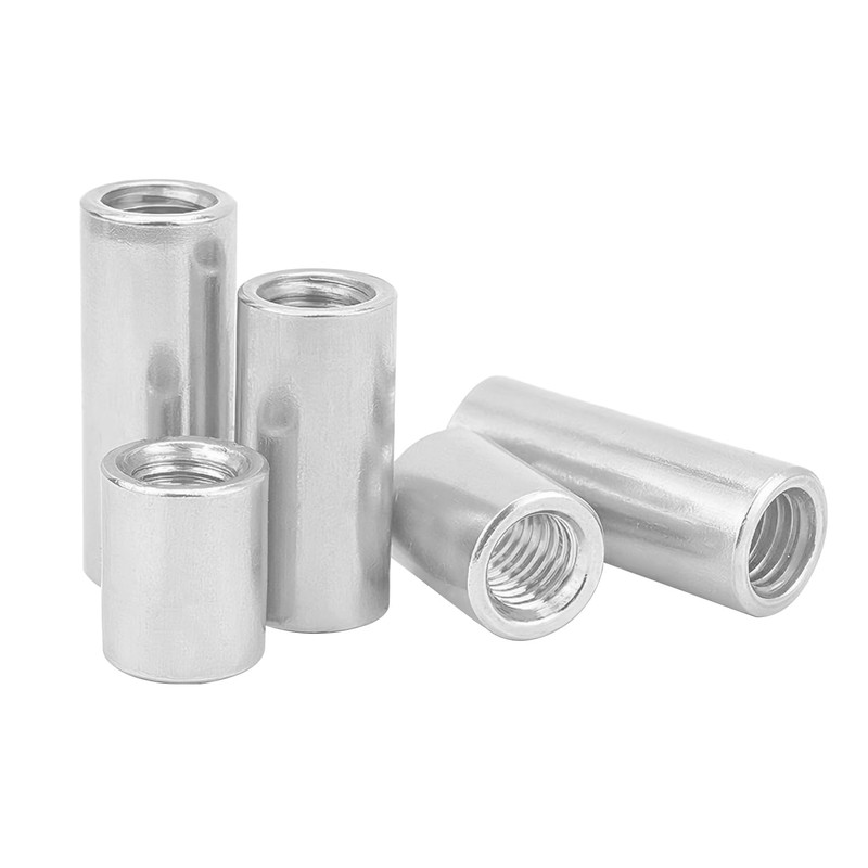 Ctyjia Pack of 20 Round Coupling Nuts, M4 x 8