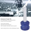 Diamond Finger Bit Vacuum Brazing Welding Milling Cutter M14 Thread