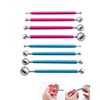 4Pcs Red Metal Ball Caulking Tool Set Tile Caulk Finishing