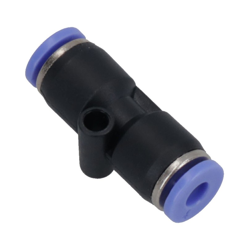 4mm (OD) Pneumatic Air Straight Hose Pipe Tube Inline Push