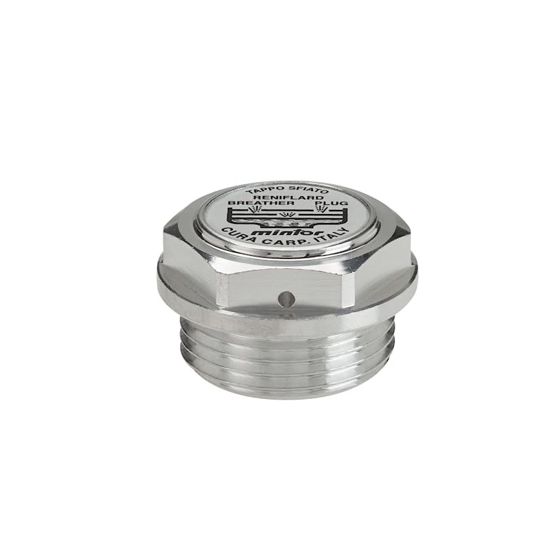 Hydraulic Filling Plug with Breather and Milled Head, 1/2" BSP,