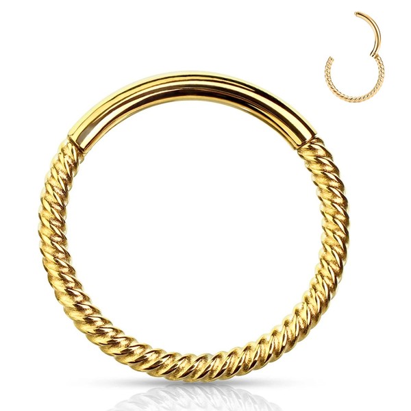YEBOCIYO Conch Helix Piercing Ring Septum Piercing Tragus Piercing Daith