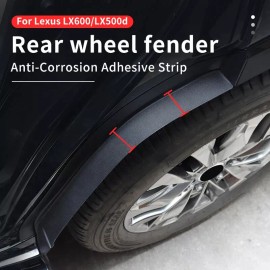 Lallker For 2022-2025 Lexus LX600 LX500d Exterior Upgraded Accessories rear wheel fender