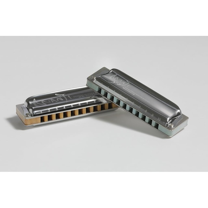 Suzuki Manji Sky M-20S High-G Tone 10 Hole Harmonica