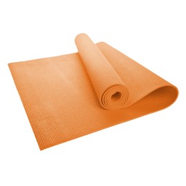 Hello Fit 10-Pack Yoga Mat, 68" x 24" Non Slip Exercise Mat, 4mm Thick Gym Mat for Fitness and Stretching, Bulk Non Toxic Yoga Mats for Schools and Studios, Orange