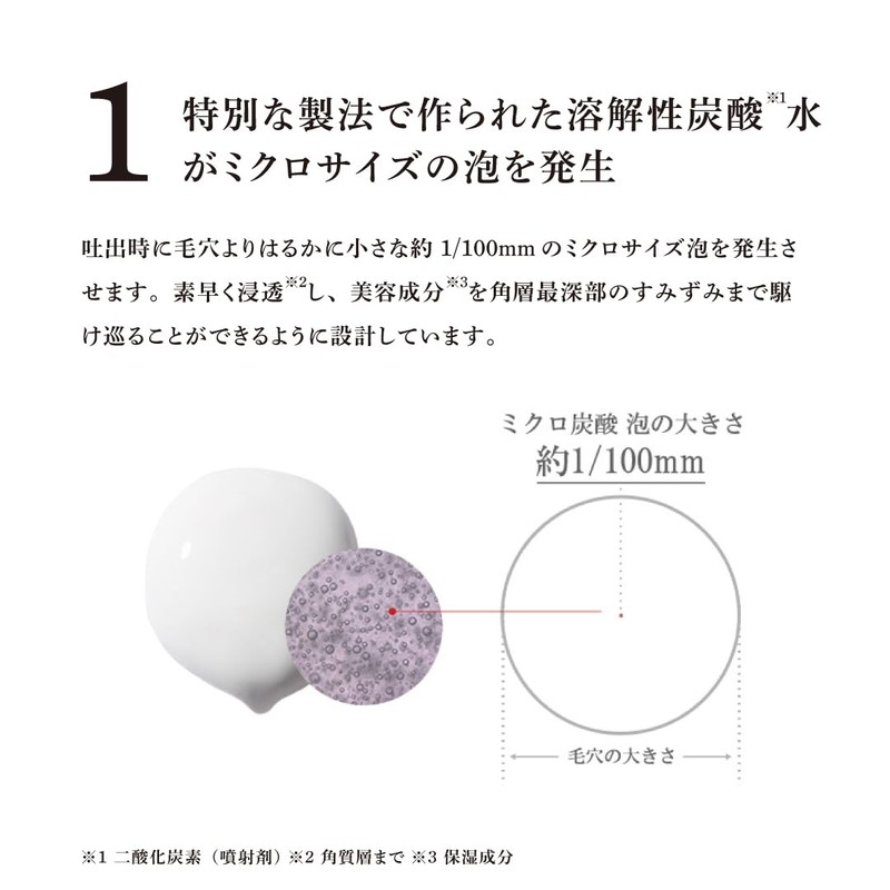 MICHIKO.LIFE Sparkloid Essence, 3.5 oz (100 g), Carbonated Serum (1