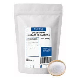 Sal Epsom Sulfato De Magnesio 1 Kilo