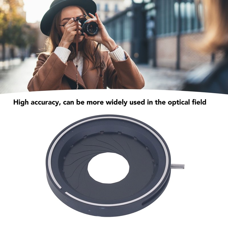 2.5‑36mm Adjustable Iris Aperture Diaphragm Iris Diaphragm Lens Optical Accessories