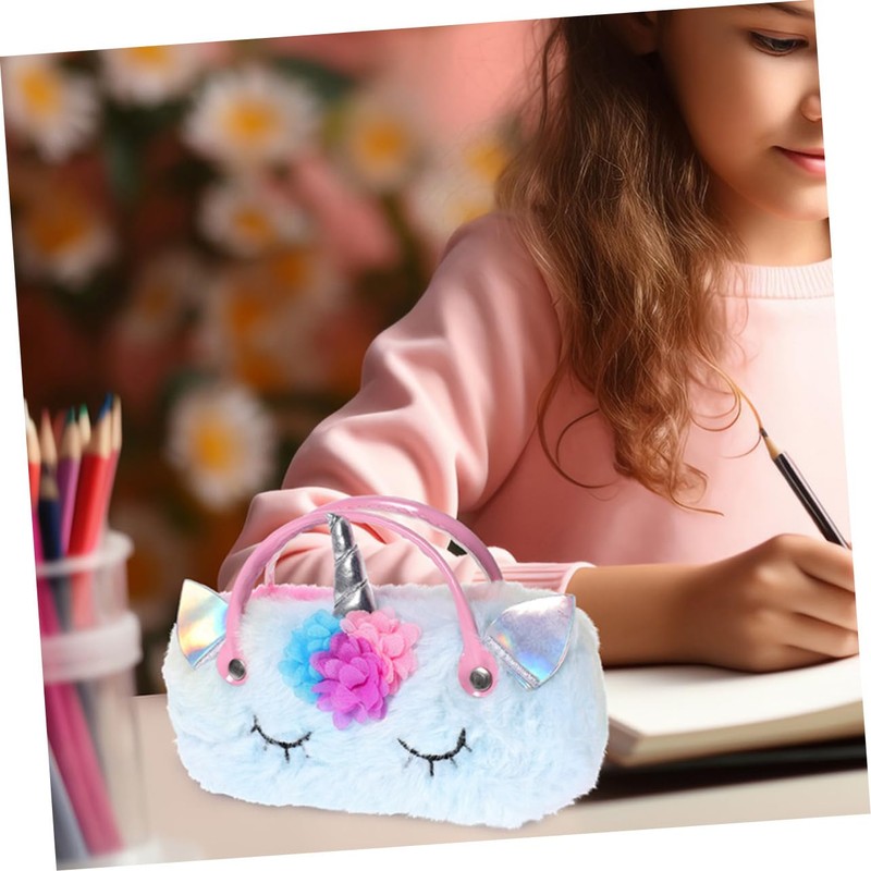 IMIKEYA 2pcs Unicorn Glasses Case for - Cute Hard Shell