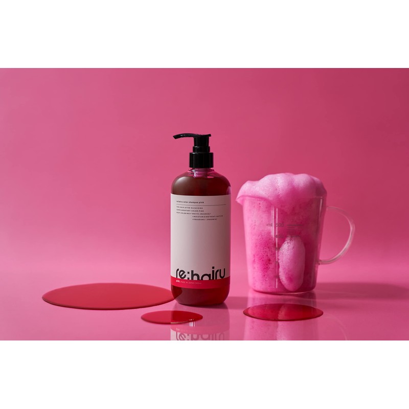 Rehail Color Shampoo, Pink, 16.9 fl oz (500 ml)