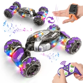 Nicella Gesture Sensing RC Stunt Car, Remote Control Cars Transformer Toys for Kids