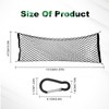 Cargo Net for Pickup Truck Bed, Elastic Mesh Net Organizer