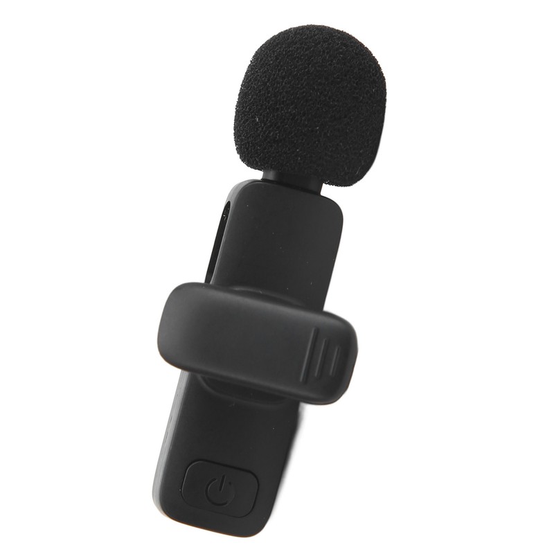 Wireless Lavalier Microphone Intelligent Noise Cut Automatic Pairing Compact Microphone