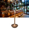 Cordless Table Lamp Innovative Candle Shape 3 Levels Brightness Dimmable