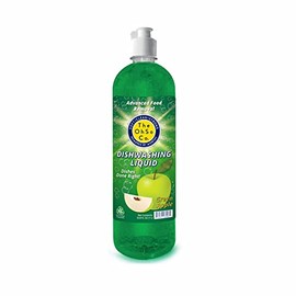 The Oh So Co. Dishwashing Liquid, Green Apple, 33.8 FL Oz (1 Liter)
