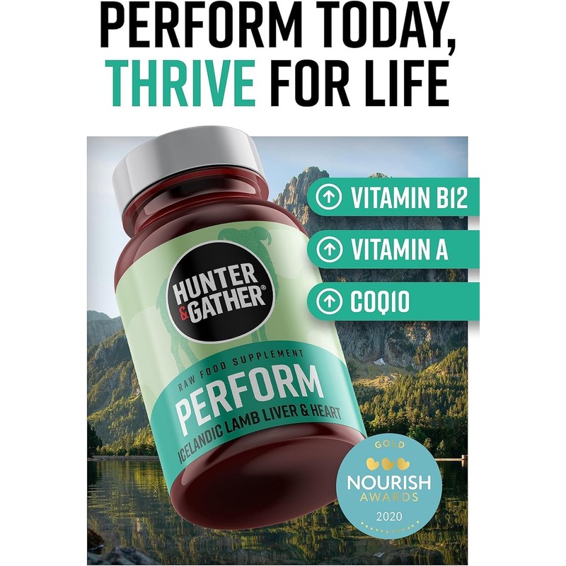 Hunter & Gather Lamb Liver and Heart Capsules from Whole