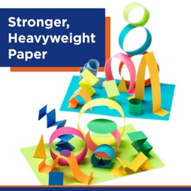 Tru-Ray Premium Construction Paper, White, 12" x 18", 150 Sheets