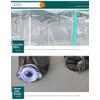 SOOSPE-MZ 10ft Patio Mosquito Netting Patio Umbrella Cover Mosquito Netting