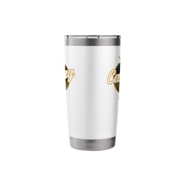 Weekend Camping Warrior Tent Stainless Steel Insulated Tumbler