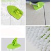 Rluii Shower Scrubber/Bathtub Cleaner and Kitchen Brush/Extendable Tile Scrubber Glass