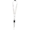 Key Strap, L: 53 cm, white, 5 pcs