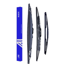 Premium Vipa Wiper Blade Set | fits: HONDA ACCORD Estate (Apr 2003 to May 2008) | All-Weather Performance | Durable, Streak-Free Windshield Wipers | Easy Installation