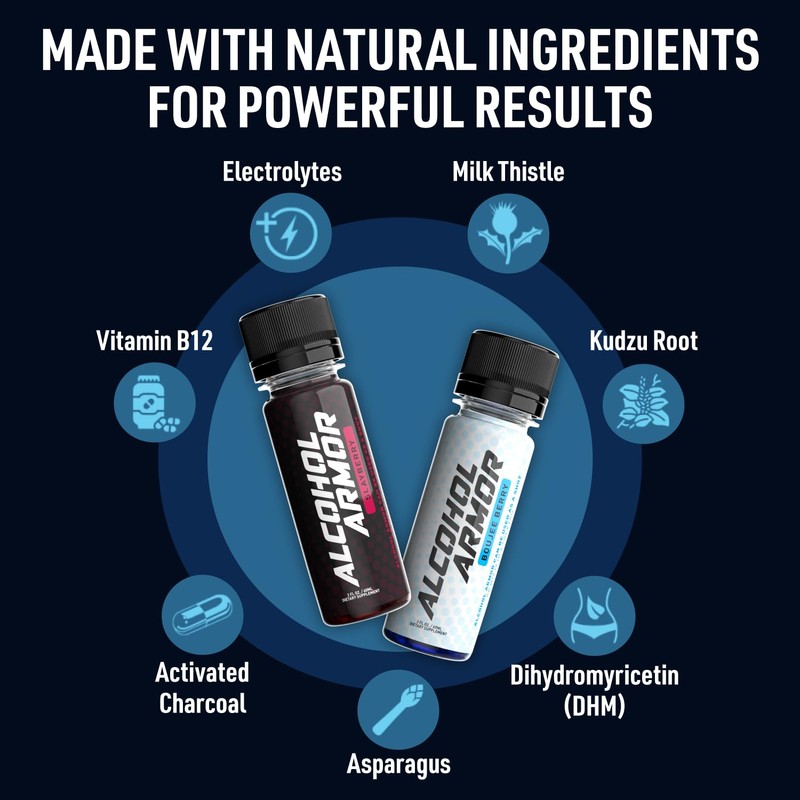 Alcohol Armor Slay Berry Elixir - Hydration Support, Essential Vitamins