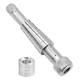 Laroal Ring Stretcher Finger Wedding Ring Size Gauge Stretching and Magnifying Ring Band Jewelry Repair Tool 17-24mm Magnifying Glass