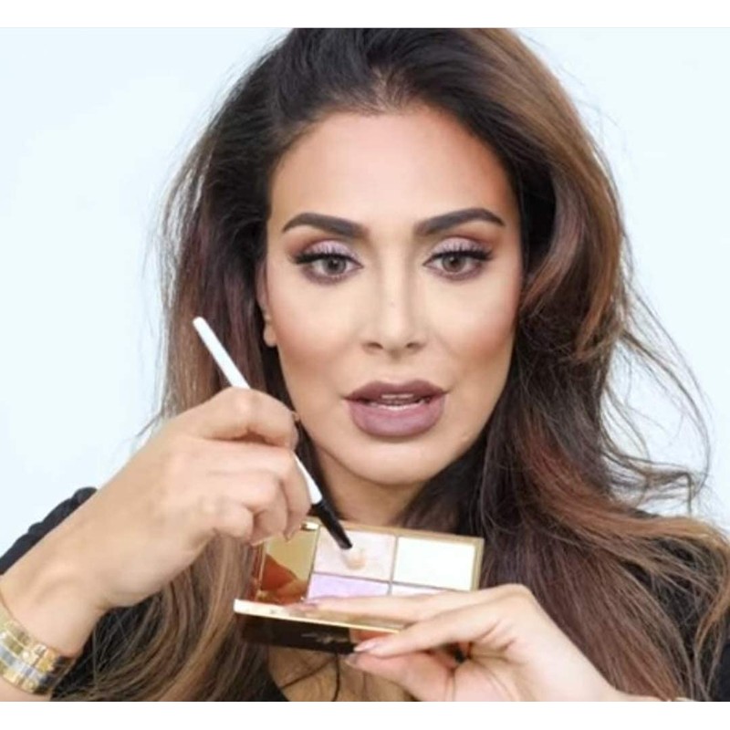 Sleek MakeUP Highlighting Palette, Four Dazzling Shades for a Supercharged