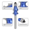 Router Bit 1/4 Shank R2.5 Dual Bearing High Hardness Tungsten
