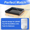 Acrylic Humidifiers Tray for LEVOIT Classic 160 Top-Fill Humidifiers 2.5L