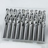 KLOT Industrial Grade 10pcs Solid Carbide Drill Bit 6mm 0.2362"