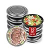 NEEBAKE 50 Sets 24oz Meal Prep Container - Reusable Plastic