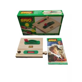 BRIO Autostop & Start Track Pack Wood Train Railway Accessory Model 33669 New