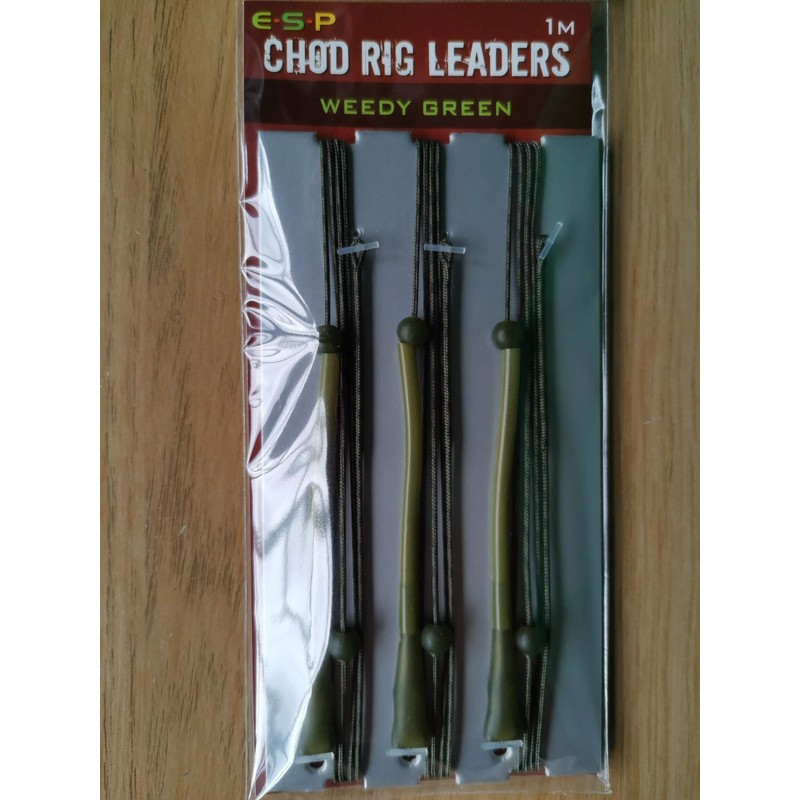 E.S.P Chod Rig Leaders 1M: Original Camo