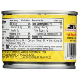 Hatch Mild Diced Green Chilies, 4 Oz