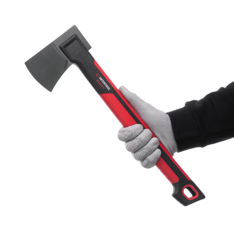 INTERTOOL 18” Adventure Axe, Long Camp Hatchet, Splitting, Chopping, Felling,
