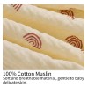 Funda De Almohada De Muselina Para Lactancia, Suave, 100% Al