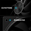 upHere 360mm PWM 4-Pin Case Fan | 5V Hydraulic Bearing,