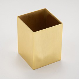 TEHAUX Stainless Steel Pen Holder Organizer Desktop Organiser Brush Makeup Brush Holder