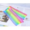 PENTA ANGEL 2 Pairs Neon Wrist Stretch Fingerless Fishnet Mesh
