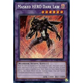 Masked Hero Dark Law (Secret Rare) - RA01-EN025 - Secret Rare - 1st Edition