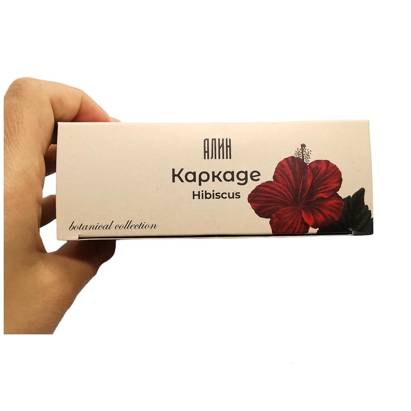 ALIN Hibiscus Tea - 100% Hibiscus Flowers - 2x20 Tea