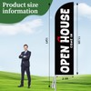 SmoothNovelty Open House Flag 15 ft with Flag Pole Ground