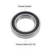 sourcing map 6804-2RS Deep Groove Ball Bearing 20x32x7mm Double Sealed