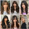MEIYOU Clip in Bangs, Bangs Clip Hair Toppers for Women