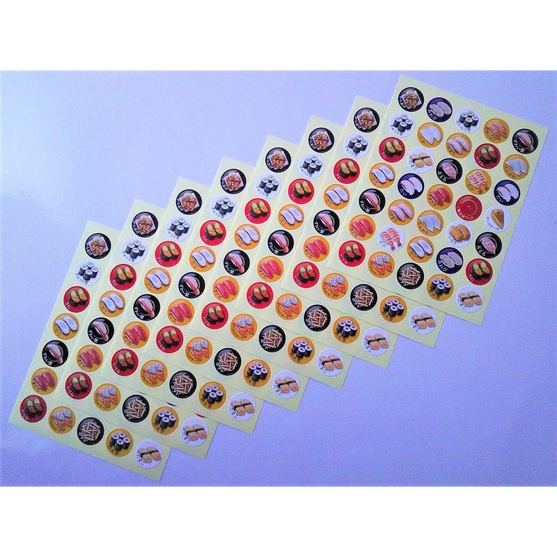 Kyowa Shikou Co., Ltd. Point Seal [Kaiten Sushi] [Diameter 0.6