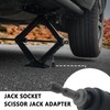 Scissor Jack Drill Adapter - Heavy-Duty Socket Converter | Portable