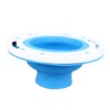Toilet Flange Repair Kit Blue Durable Silicone ABS Easy Installation